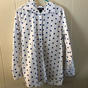 Lands’ End No Iron Popover Tunic